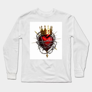 King's heart cloistered in the arrogance of power Long Sleeve T-Shirt